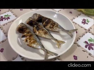 Portable BBQ Grill Pan with Tray Style Japanese Fish Chicken /BBQ Pemanggang Ikan Ayam Stail Jepun Pengepit Ikan Bakar