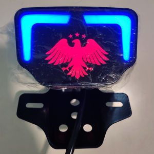 Universal Motorcycle LED Integrated Tail Light Strobe Rear Turn Signal Brake Lamp Universal Dynamic Warning Indicator Blinker