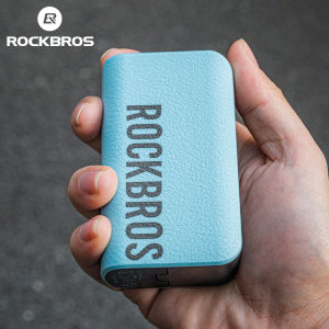 ROCKBROS เครื่องสูบลมสำหรับบาสเก็ตบอลปั๊มลมไฟฟ้าขนาดเล็ก1400MAh ปั๊มวอลเลย์บอลอัตโนมัติ Type-C น้ำหนักเบาฟุตบอลสำหรับลูกโป่งรักบี้