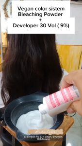 MAKARIZO Concept Ultimax SF3 Cream Developer 135ml Oxydant Peroxide Campuran Cat Rambut Hair Color