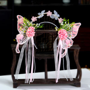 Childrens Pearl Fairy Princess Style Hairband Sweet Fresh out Fashion Hair Accessories Fairy-Like Lolita Super Fairy Hair Ornament