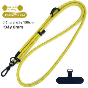 NUOPUCHI | Dây đeo điện thoại di động bền bỉ có thể điều chỉnh Dây đeo cổ tay an toàn cho nam và nữ Dây đeo túi đựng đồ leo núi ngoài trời Dây đeo tai nghe máy ảnh
