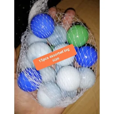 15pcs big jolen assorted color jolen marble toy size 2.5cm