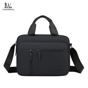 LouisWill กระเป๋าสะพายไหล่แฟชั่นแล็ปท็อปธุรกิจกระเป๋าหิ้วกันน้ำแฟชั่นกระเป๋าเดินทางแบบพกพาขนาดใหญ่กระเป๋ากระเป๋าถือสะพายน้ำหนักเบากระเป๋าลำลองกระเป๋าถนนเล่นกีฬา