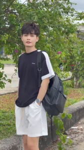 Quần Short Kaki Dù DVMEN lên dáng Trên Gối Bản Nâng Cấp Đường May Không Nhăn Không Bai Xù