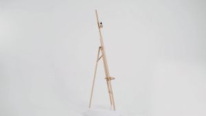 wooden easel stand easel stand for painting 1.75M Complimentary screws Firm and strong Height adjustable No burr Rust prevention wooden easel stand wooden stand for display