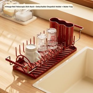 josogo | Adjustable Dish Drainer Drying Rack