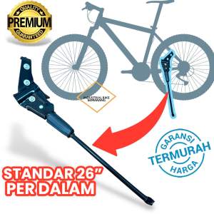 ( PER DALAM ) Standar Sepeda 26 MTB Bicycle Kick Stand Side Samping 26inch Federal Gunung Jagul Standart Padock Pedok Paddox