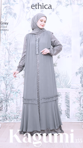 GAMIS ETHICA KAGUMI 355 DRESS TERBARU KEKINIAN DAILY CASUAL KULIAH KONDANGAN PREMIUM TERMURAHH