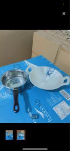 PAKET WAJAN ANTI LENGKET MURAH+PANCI STAINLES SEPATULA COD