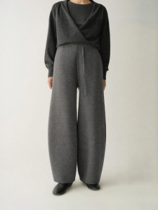 INSIS FEMME | Merino Wool Elastic Waist New Arrivals Trousers