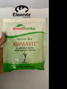 Kumavit 250 G Multivitamin Herbal Meningkatkan Produksi Ayam Sapi Kambing Domba Medion