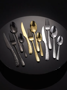 Stainless Steel High Quality Stylish Dinnerware Cutlery Table Fork Spoon Knife Chopsticks 410 Stainless Steel Cutleries