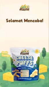 ALAMII - Snack Anak Bentuk Puff All Variant Dus Karton isi 12 pcs