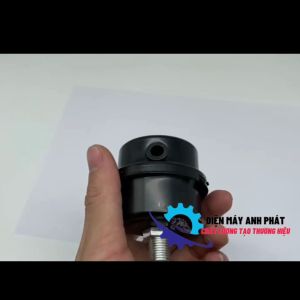 Lọc gió bằng sắt  KT chân ren sắt 13mm  lọc khí  máy nén khí không dầu  máy bơm hơi PO-E600S