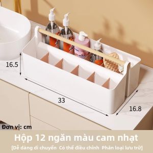 Thùng Lưu Trữ Đa Năng Có Kệ Chia