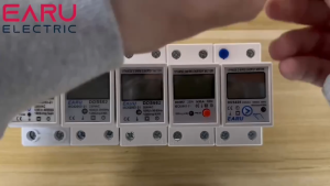 PUCUK Taffware kWh Meteran listrik digital Pengukur Kwh listrik LCD Power Voltmeter 220V DDS667