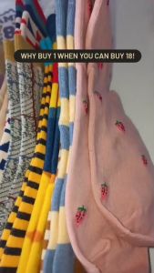 BA Pattern Animal Crew Socks Women Multi Colour Cotton Breathable Bear Panda Rabbit Duck Casual Cute Comfy Stokin