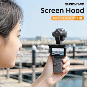 For DJI OSMO Pocket 4P/4/3 Screen Sun Hood Lens Hood Cover Foldable Gimbal Screen Protect Sunshade for DJI Pocket 3/4/4P