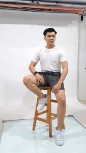 Volstice Cargo Boardshort Pria Grace Abu Tua