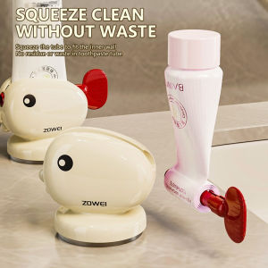 1pc Toothpaste Squeezer Suction Cup Manual Wall Facial Cleanser Suction Cup Squeeze Clean  Waterproof Movable