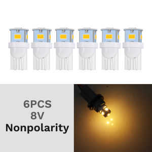 AC 8V Led T10 Wedge Lamps For Pioneer SX SanSui G Tandberg TR Akai AA Series Project One Mark 400 Vintage Stereo Audio Receivers