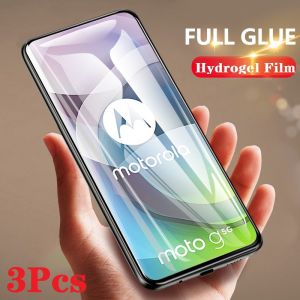 3Pcs Hydrogel Film For Motorola Moto X50 Ultra X40 G04S G04 G14 G24 G34 G54 G85 S30 X30 Pro G64 G84 Screen Protector