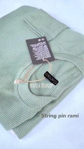 Tali Hang Tag Bahan Rami 100 Pcs Panjang 18 Cm Untuk Label Nafisa Display TLHTRM