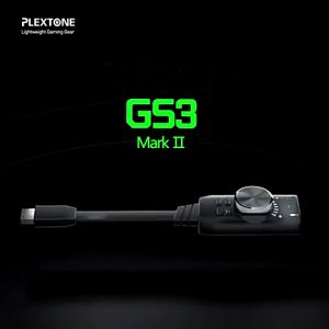 Sound Card Plextone GS3 Mark II Phiên Bản Mới Nhất - Card Rời USB Âm Thanh Vòm 7.1 Chuyên Nghiệp
