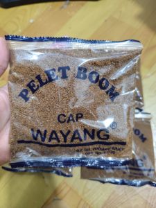 Umpan pelet boom cap wayang original by UD. wayang sakti
