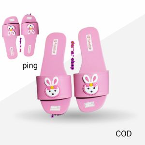 sandal selop anak wanita cantik model teplek terbaru size 25 nyampe 37