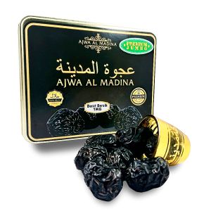 Kurma Ajwa Jumbo Kaleng 500 Gram