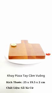 Khay/Thớt Gỗ Decor Trang Trí Thực Phầm/Pizza/Bánh Ngọt Nhiều Kích Thước - Đồ Gỗ Nhà Bếp Thương Hiệu Trường Sơn