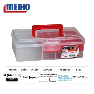 MEIHO | Portable Transparent Storage Box