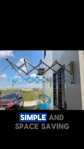 4 Pole Premium Sampayan Xpress® Space Saver Stainless Steel Sampayan Laundry Drying Rack