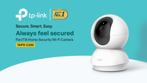 TP-Link Tapo Pan/Tilt Security Camera for Baby Monitor Pet Camera w/Motion Detection 1080P 2-Way Audio Night Vision Cloud & SD Card Storage Works with Alexa & Google Home (Tapo C200)