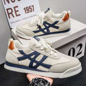 Low-top Soft-bottom Summer Breathable Genuine Leather Casual Trainers