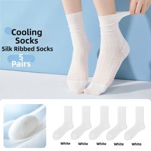NEARKINS | Summer Breathable Ballet-style Mid Calf Womens Socks