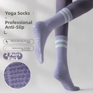 Non-slip Professional Womens Pressure Socks for Pilates Sports