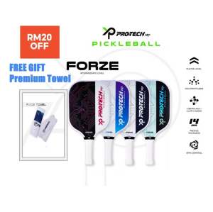 PROTECH XP Pickleball FORZE (With FREE Towel and Cover) (Intermediate level)