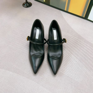 Mary Jane Shoes Womens Flatform High Heels Increased Height 9cm Casual Style with Buckle T-Strap Suitable for Daily Wear