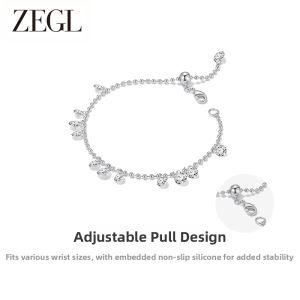 zengliu | Elegant and Refined Starry Flowing Tassel Bracelet for Women