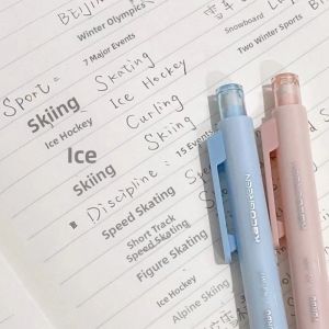 Automatic Pencil Press-type Cute Fresh Student Set