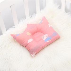 Pure Cotton Six-Layer Muslin Pillowcase Class a No Fluorescent Agent Multi-Color Infant And Childrens Pillow Shape Retention