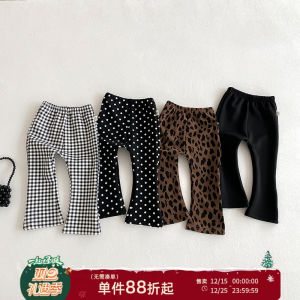 Girls Slim Fit Bell Bottom Pants: Stylish & Comfortable Outerwear for Kids