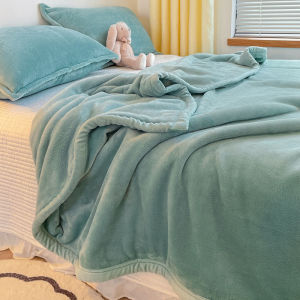 Blanket Coral Flannel Blanket Winter Thickening Bed Sheet Quilt for Spring and Autumn for Bed Making Summer Cover Blanket Thin Summer