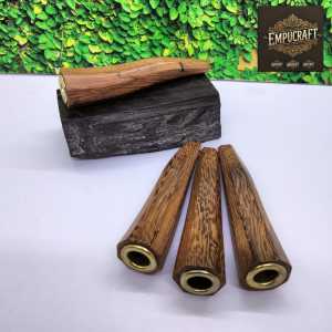 once pipa kayu kelor emas segi enam model S minimalis A773