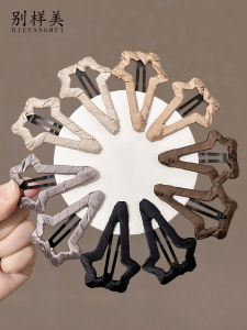 Womens Star Shaped Hair Clips Fixed Hair Accessories Side BB Clips Ethnic Style Spring New Fresh out Fashion Hair Decorations