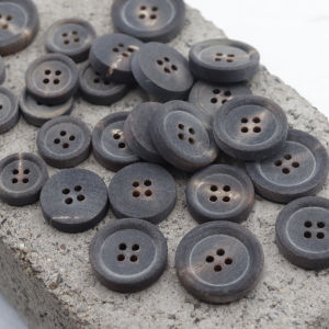 Nút Áo Khoác Nhung Cao Cấp Màu Nâu Pha Lê Bốn Mắt Có Viền Tròn Nút Vest Áo Khoác Nút Áo Vest Nút Áo Vest Nút Đồ Thủ Công