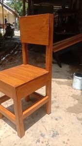 Grosir kursi makan kayu jati belanda siap pakai panjang 35cm lebar 40cm tinggi45cm tinggi total 90cm